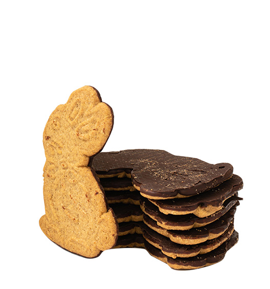 Bio Sablé Citron Osterhase mit Schokolade